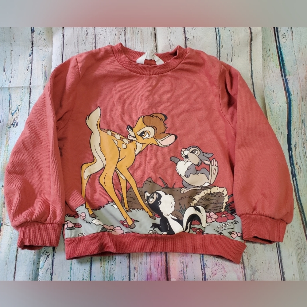 H&m bambi disney sweater 5/6